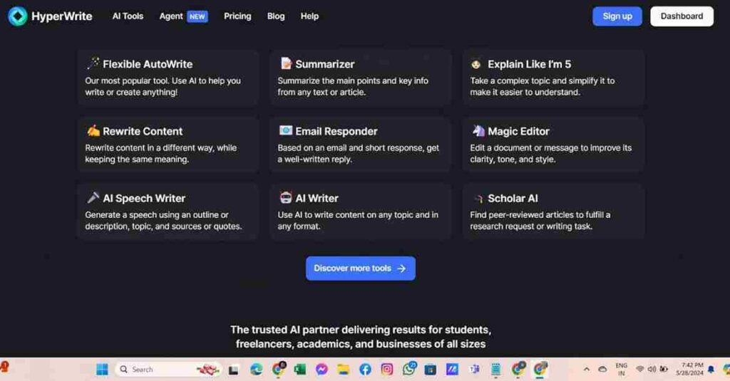 HyperWrite AI: Elevate Your Writing Experience