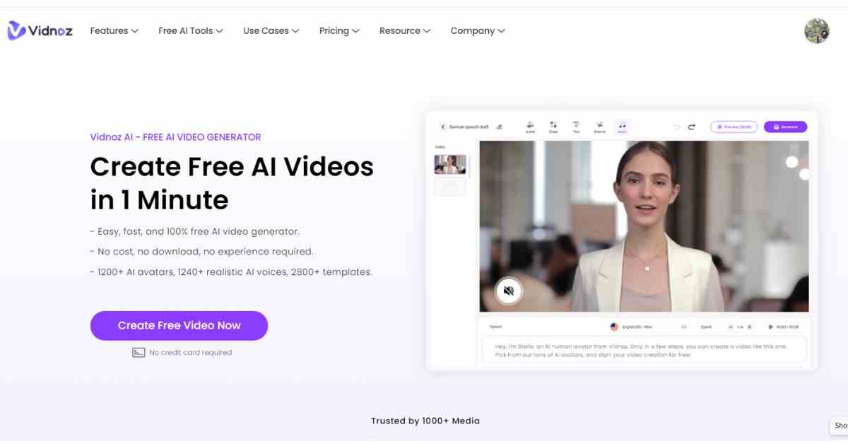 Read more about the article Vidnoz AI: Boost Video Marketing with AI-Powered Tools